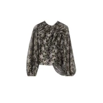 La DoubleJ Brigid Top in Sun Black at Coveti