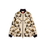 La DoubleJ Brooklyn Bomber in Buttercup White at Coveti