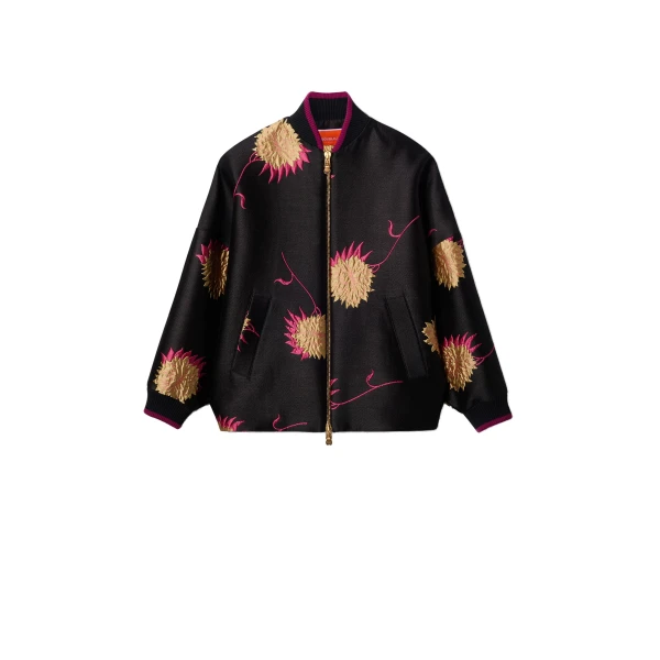 La DoubleJ Brooklyn Bomber in Derby Black Jacket