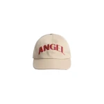La DoubleJ Brooklyn Cap in Angel Light Beige at Coveti