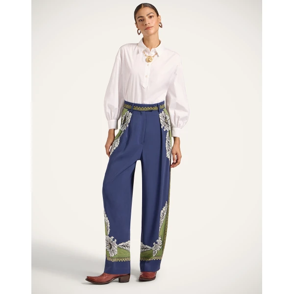 La DoubleJ Brooklyn Pants in Bounty Navy, view 2