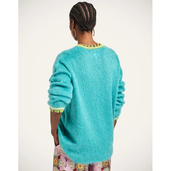 La DoubleJ Camden Jumper in Turquoise | Sweaters | Coveti