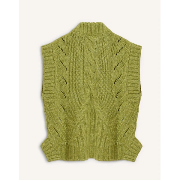 La DoubleJ Cameo Vest in Light Green, view 6