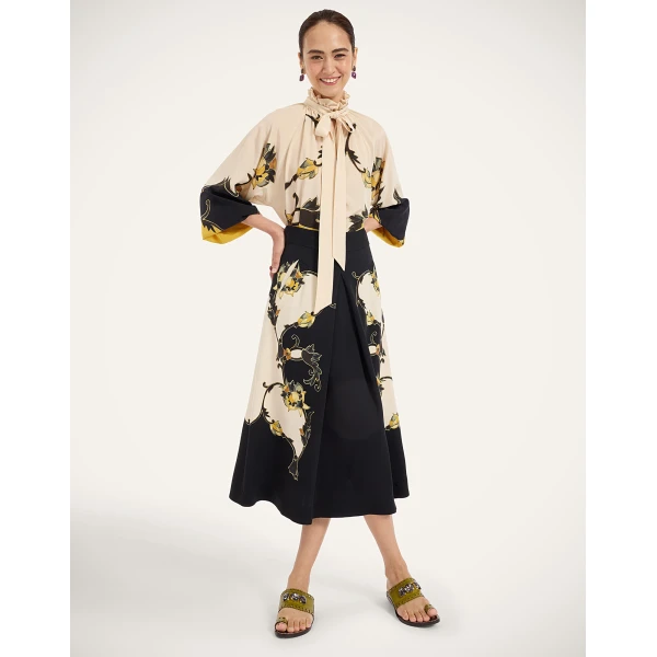 La DoubleJ Cerere Blouse in Buttercup Gold, view 5