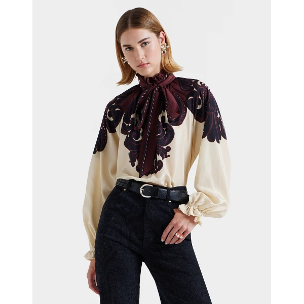 La DoubleJ Cerere Blouse in Corsini Cream | Blouse | Coveti