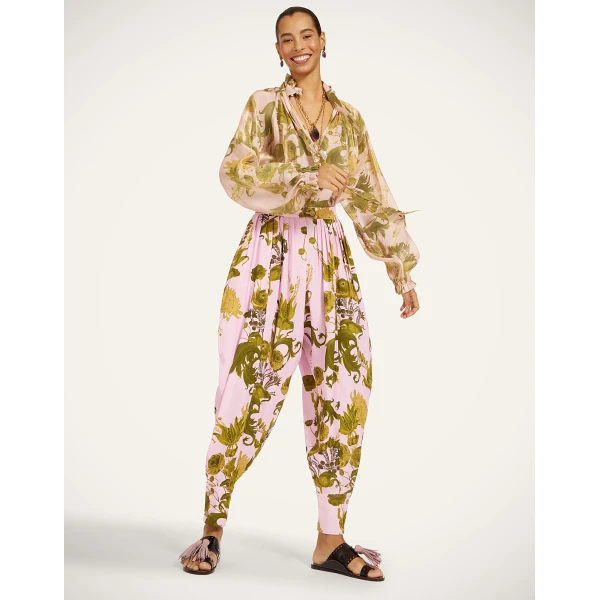 La DoubleJ Cerere Blouse in Coven Pink, view 6