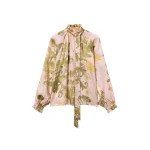 La DoubleJ Cerere Blouse in Coven Pink at Coveti