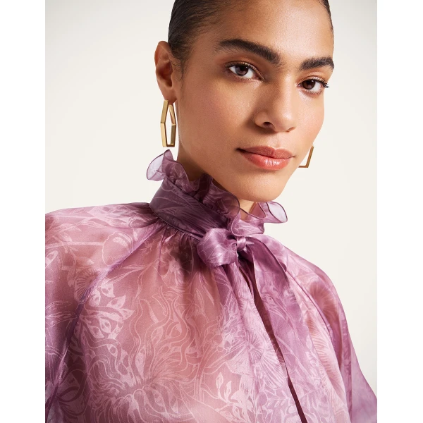 La DoubleJ Cerere Blouse in Dusty Pink | Blouse | Coveti