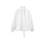 La DoubleJ Cerere Blouse in White | Blouse | Coveti