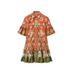 La DoubleJ Choux Dress in Nucleus Rust | Dresses | Coveti