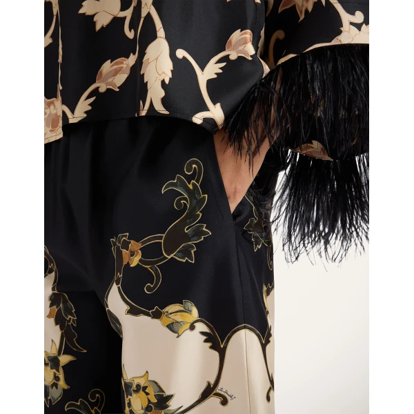 La DoubleJ Club Pants in Buttercup Black at Coveti