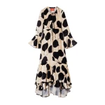 La DoubleJ Cocteau Dress in Lunaria Light Pink | Maxi Dresses | Coveti
