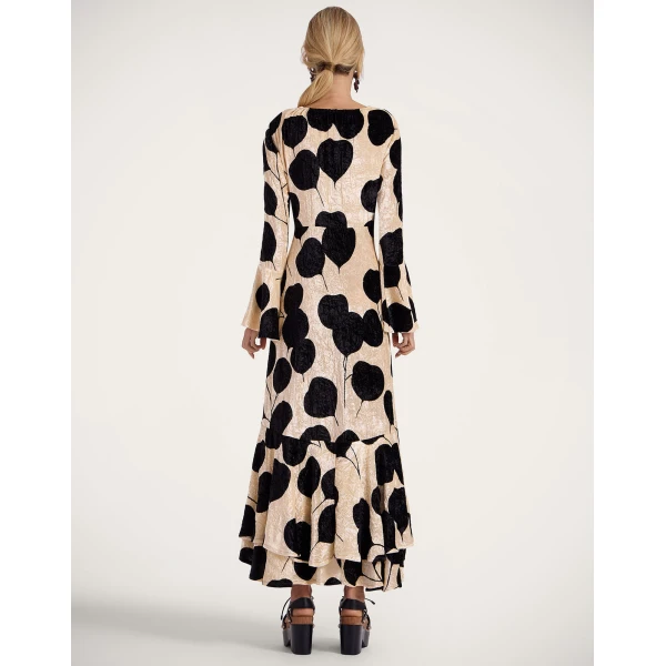 La DoubleJ Cocteau Dress in Lunaria Light Pink, view 3