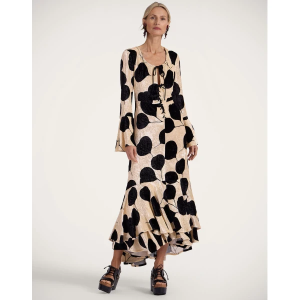 La DoubleJ Cocteau Dress in Lunaria Light Pink, view 4