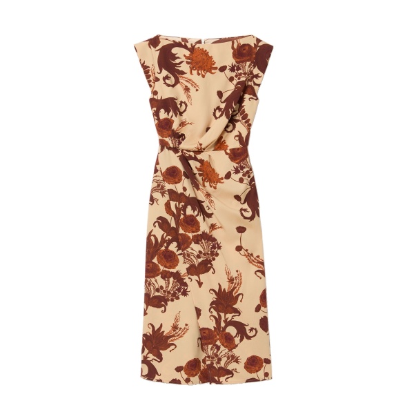 La DoubleJ Day To Dinner Dress in Coven Buttercream at Coveti