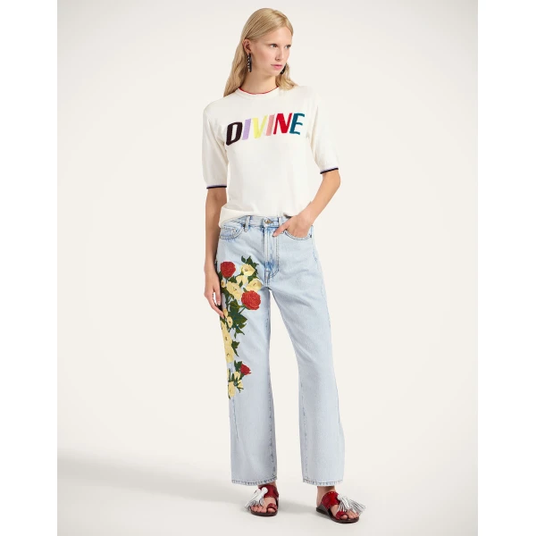 La DoubleJ Divine Tee in Divine White, view 4