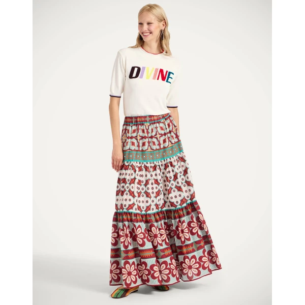 La DoubleJ Divine Tee in Divine White, view 5