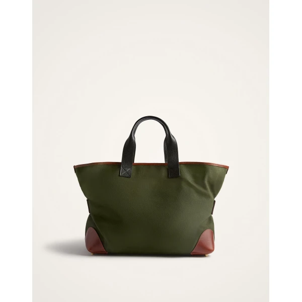 La DoubleJ Divine Tote Bag in Dark Green, view 6
