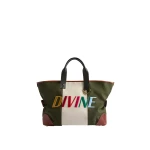 La DoubleJ Divine Tote Bag in Dark Green at Coveti