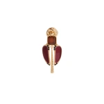 La DoubleJ Dragonfly Brooch in Enameled 24K Gold Plate And Yellow Agate | Brooches & Pins | Coveti