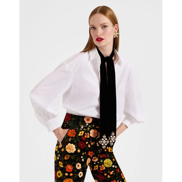 La DoubleJ Ella 2-Ways Stole in Black, view 4