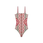 La DoubleJ Elle Swimsuit in Pagoda Rust | Swimsuits | Coveti