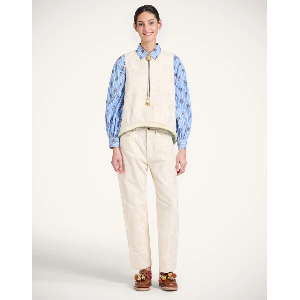 La DoubleJ Fancy Pants in Ecru | Pants | Coveti