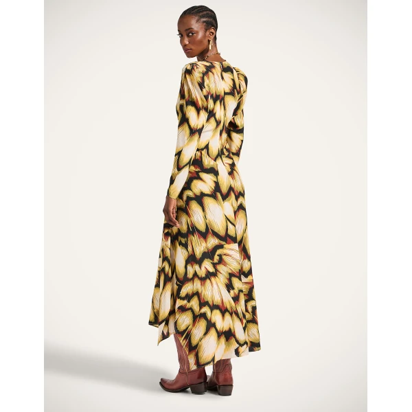 La DoubleJ Femme Dress in Monarch Black | Maxi Dresses | Coveti