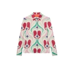 La DoubleJ Fitted Shirt in Macro Jive Ecru