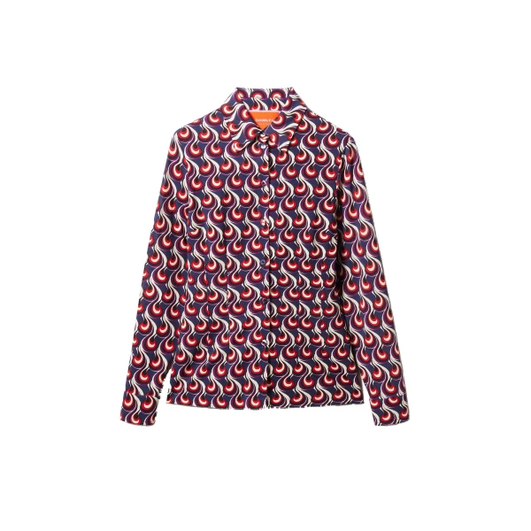 Fitted Shirt in Melty Blue
