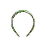La DoubleJ Flat Headband in Tropicana White at Coveti