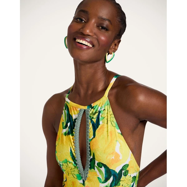 La DoubleJ Fonda Swimsuit in Zesty Yellow | Swimsuits | Coveti