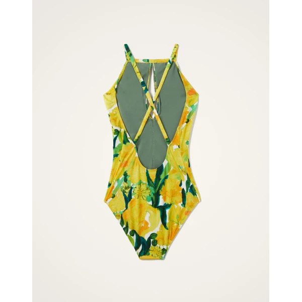 La DoubleJ Fonda Swimsuit in Zesty Yellow | Swimsuits | Coveti