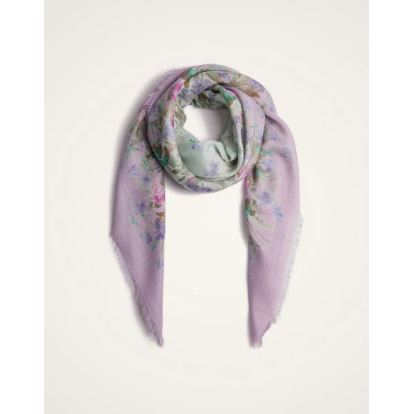 La DoubleJ Foulard 120 in Heath Mint, view 6