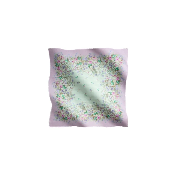 La DoubleJ Foulard 120 in Heath Mint at Coveti