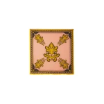 La DoubleJ Foulard 140 in Herald Fuchsia at Coveti