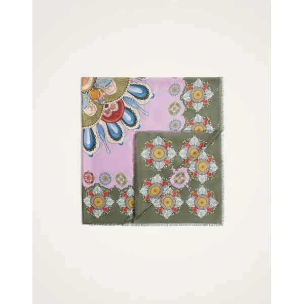La DoubleJ Foulard 140 in Nucleus Dusty Pink, view 5