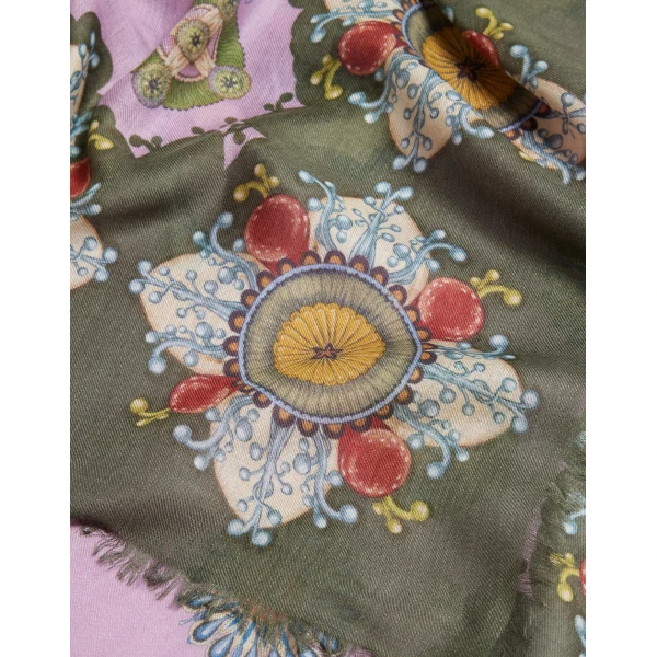 La DoubleJ Foulard 140 in Nucleus Dusty Pink, view 6