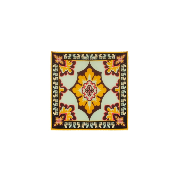 La DoubleJ Foulard 140 in Palazzo Yellow, view 4