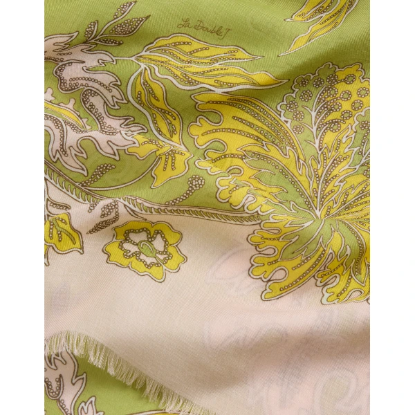 La DoubleJ Foulard 140 in Swathe Pink, view 5