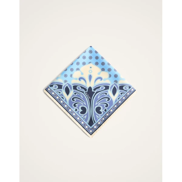 La DoubleJ Foulard 45 in Cocoon Blue | Scarves | Coveti