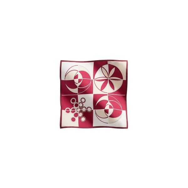 La DoubleJ Foulard 45 in Eclipse Burgundy at Coveti