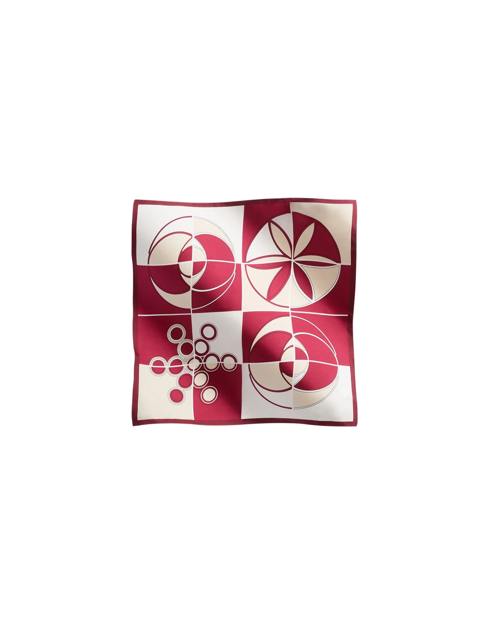 La DoubleJ Foulard 45 in Eclipse Burgundy at Coveti La DoubleJ Foulard 45 in Eclipse Burgundy at Coveti
