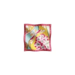 La DoubleJ Foulard 45 in Florette Fuchsia at Coveti La DoubleJ Foulard 45 in Florette Fuchsia at Coveti