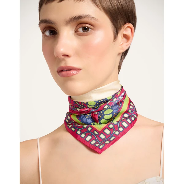 La DoubleJ Foulard 45 in Lemuria Pink, view 2