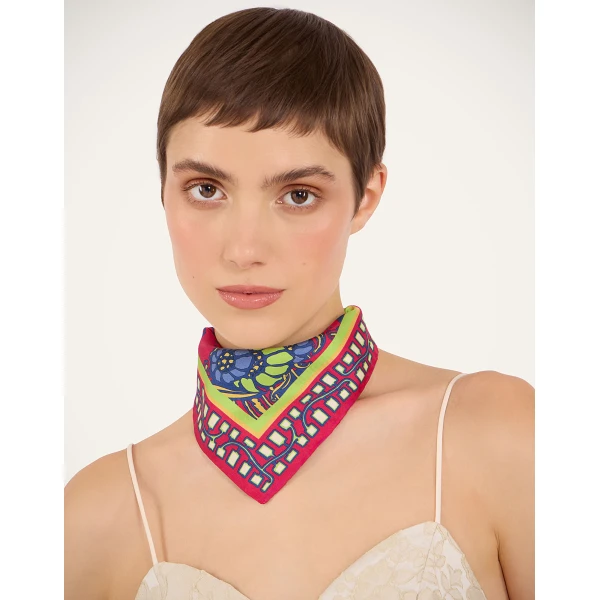 La DoubleJ Foulard 45 in Lemuria Pink, view 4