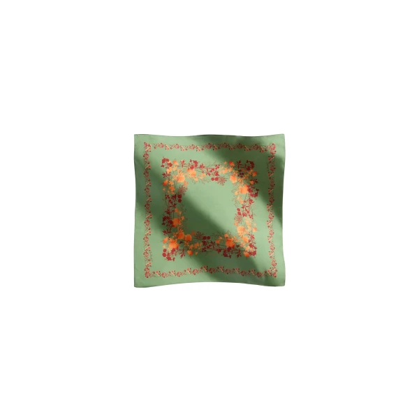 La DoubleJ Foulard 45 in Woodland Camouflage at Coveti
