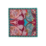 La DoubleJ Foulard 90 in Alchemy Dark Red at Coveti