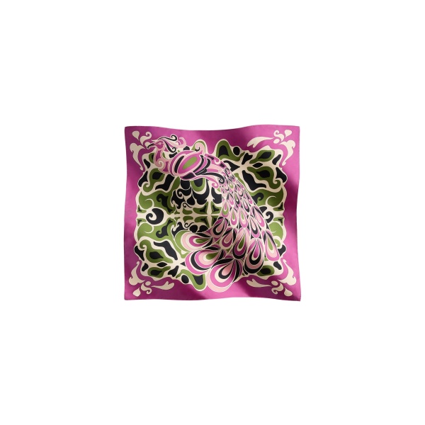 La DoubleJ Foulard 90 in Phoenix Pink at Coveti