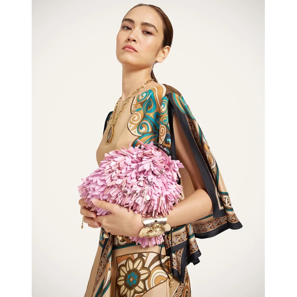La DoubleJ Foulard Dress in Kells Camel at Coveti